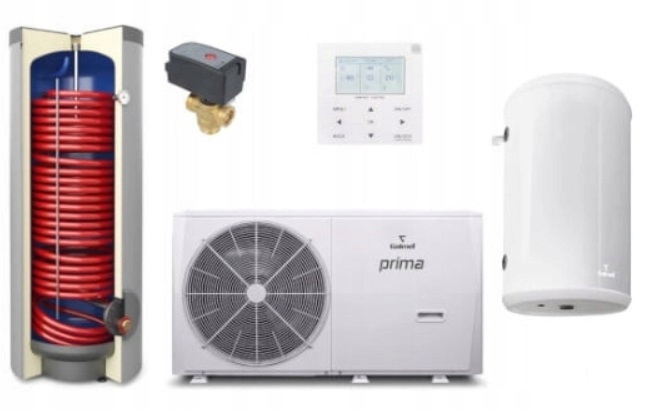 SET tepelné čerpadlo Galmet Prima 8 kW 4 v 1